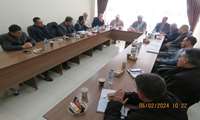 جلسه روسای دانشکده های پردیس دانشگاهی شهید باکری